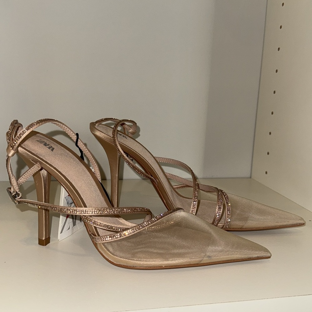 Zara Sling Back‎ Heels